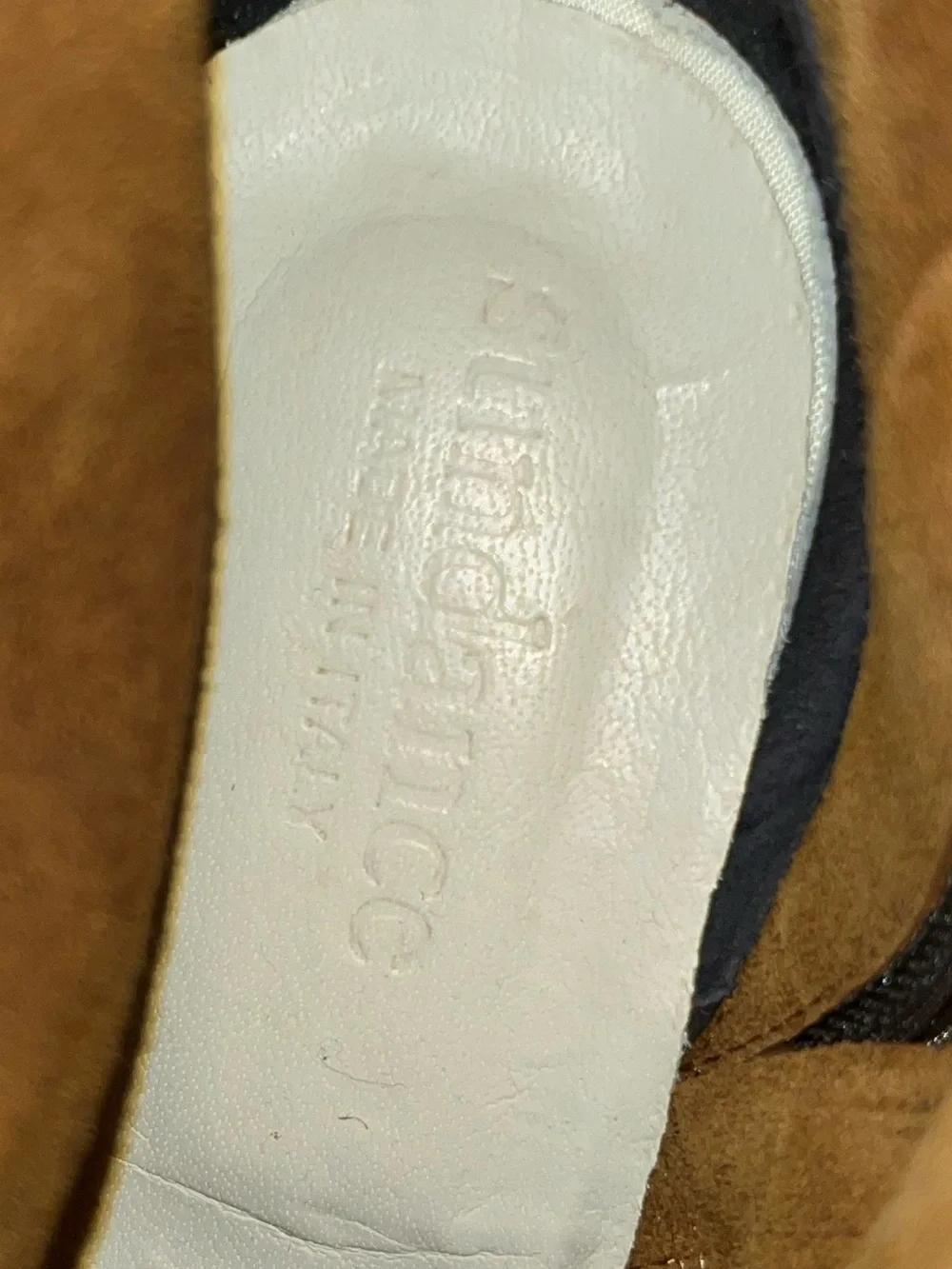 Sundance Cognac Suede Boot with Brass Toe